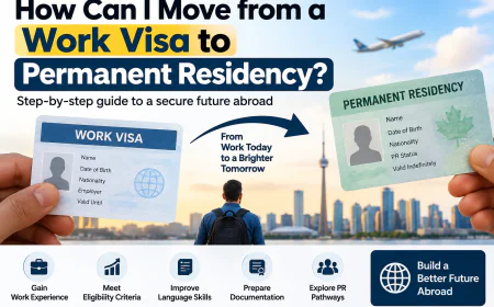 How Can I Move From a Work Visa to Permanent Residency?