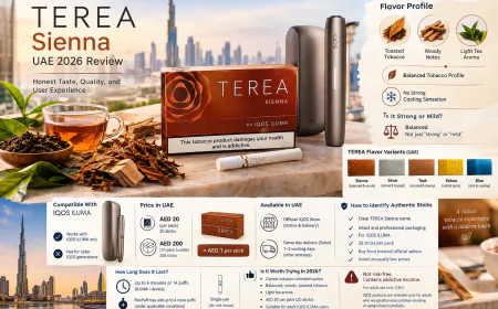 TEREA Sienna Flavors UAE 2026 Review: Honest Taste, Quality, and User Experience
