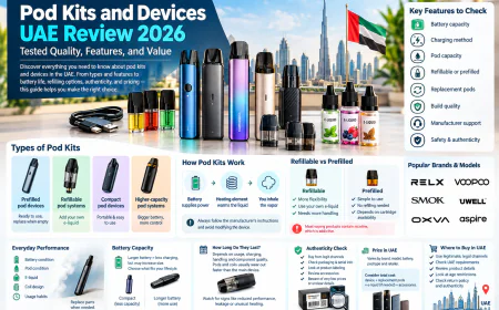 Pod Kits and Devices UAE Review 2026: Tested Quality, Features, and Value