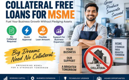 Quick Collateral Free Loans for MSME | Fast Business Support