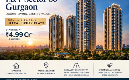 L&T Sector 86 Gurgaon – Exploring Premium Homes in New Gurugram