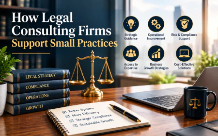How Legal Consulting Firms Support Small Practices