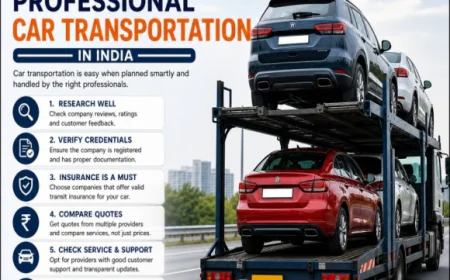 Green Flags Everyone Should Look for When Booking Car Transportation in India