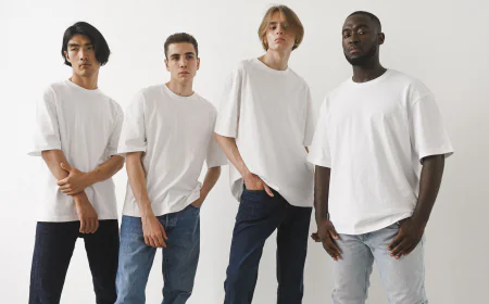 Oversized Cropped T-Shirt Men's Outfit Ideas for a Clean Streetwear Look