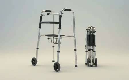 Foldable Walker for Elderly: A Practical Mobility Solution for Everyday Life
