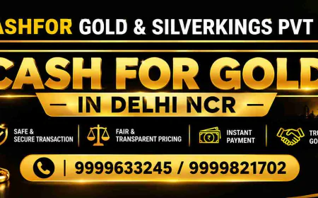 Cash For Gold In Delhi NCR For The Best Price For Your Gold Today