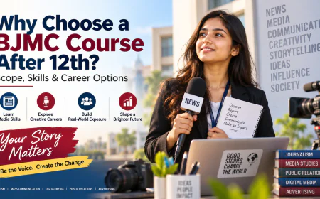 Why Choose a BJMC Course After 12th? Scope, Skills & Career Options
