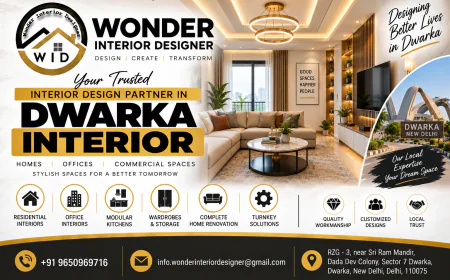 Dwarka Interior – Stylish and Modern Home Interior Solutions with Wonder Interior Designer