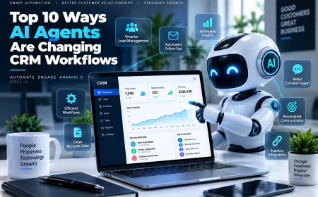 Top 10 Ways AI Agents Are Changing CRM Workflows