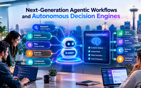 Next-Generation Agentic Workflows and Autonomous Decision Engines