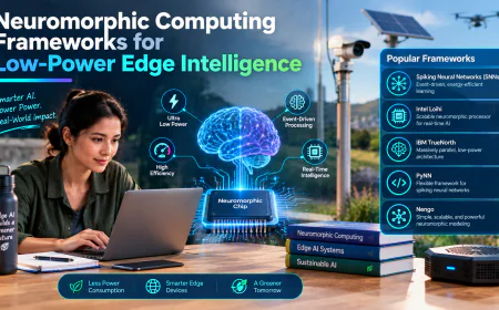 Neuromorphic Computing Frameworks for Low-Power Edge Intelligence