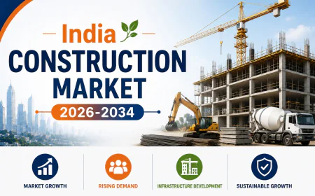 India Construction Market 2026–2034: Infrastructure Trends, Investment Drivers & Growth Opportunities