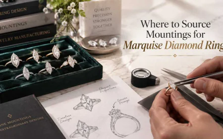 Where to Source Mountings for Marquise Diamond Rings