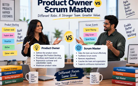 Product Owner vs Scrum Master: Roles, Responsibilities & Differences
