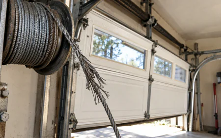 How a Frayed Garage Door Cable Can Turn a Small Repair Into an Off-Track Door
