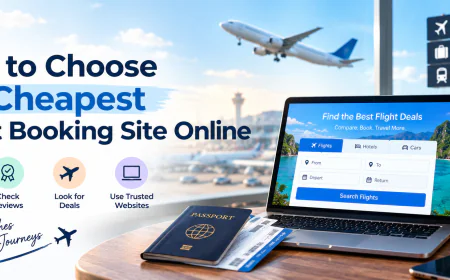 How to Choose the Cheapest Flight Booking Site Online