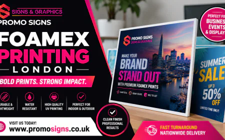 Where Can Foamex Printing in London Be Used for Indoor and Outdoor Displays?