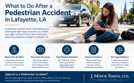 What to Do After a Pedestrian Accident in Lafayette, LA
