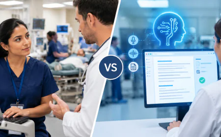 Emergency Department Scribes vs. AI Scribes: What’s the Difference?