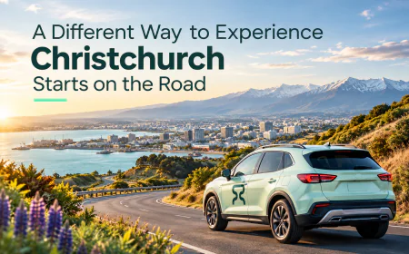 A Different Way to Experience Christchurch Starts on the Road