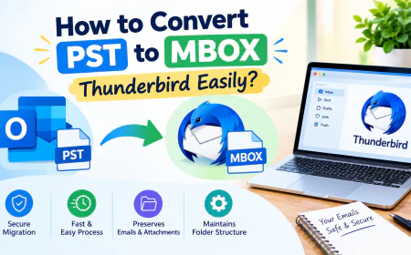 How to Convert PST to MBOX Thunderbird Easily?