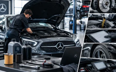 What Does a Mercedes-Benz Service Usually Include?