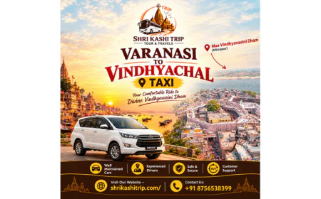 Varanasi to Vindhyachal Taxi – Discover Easy Travel with ShriKashi Trip