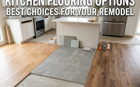 Kitchen Flooring Options to Consider During a Remodel