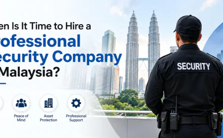 When Is It Time to Hire a Professional Security Company in Malaysia?
