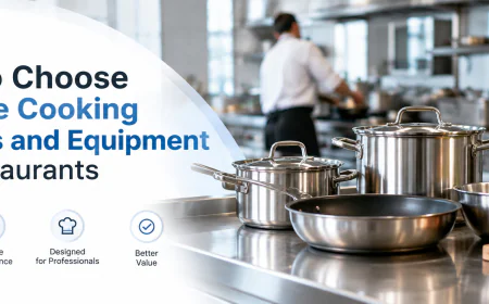 How to Choose Durable Cooking Utensils and Equipment for Restaurants