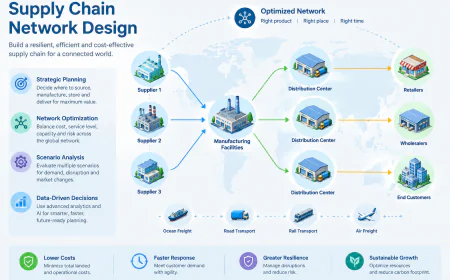 Supply Chain Network Design: AI, Optimization, Vendors, and Market Trends