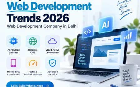 Top Web Development Trends 2026 | Web Development Company in Delhi