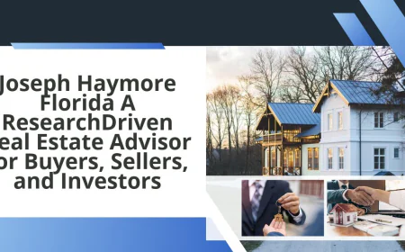 Joseph Haymore Florida: A Research-Driven Real Estate Advisor for Buyers, Sellers, and Investors