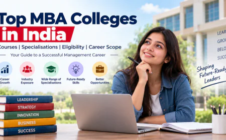 Top MBA Colleges in India: Courses, Specialisations, Eligibility & Career Scope
