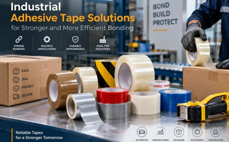 Industrial Adhesive Tape Solutions for Stronger and More Efficient Bonding