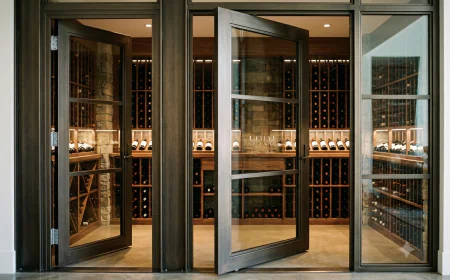 Pivot, Hinged, or Bi-Fold? Choosing the Right Opening System for Custom Metal Wine Doors