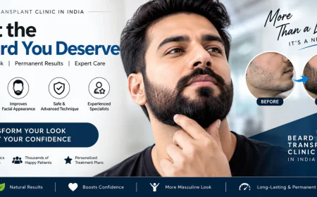 Restore Your Beard, Renew Your Confidence – Leading Beard Transplant Clinic in India