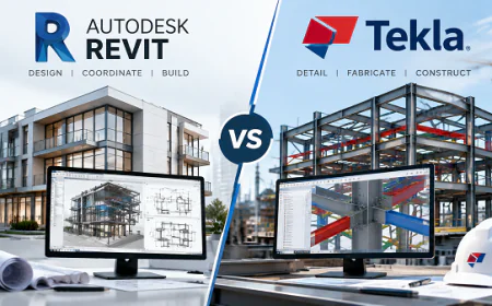 Revit vs Tekla: Understanding the Differences in BIM Modeling Workflows