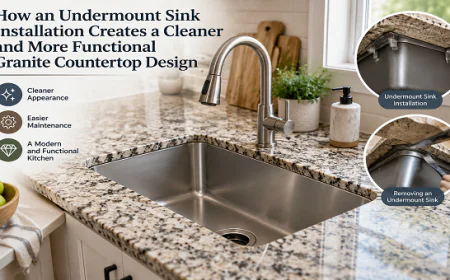 Undermount Sink Installation for Granite Countertops: Complete Guide