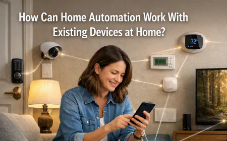 How Can Home Automation Work With Existing Devices at Home?