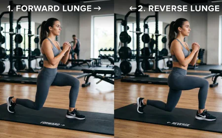 How to Master Forward and Reverse Lunges