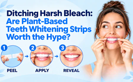 Plant-Based Teeth Whitening Strips: A Gentler Approach to a Brighter Smile