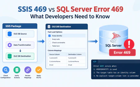 SSIS 469 vs SQL Server Error 469 What Developers Need to Know