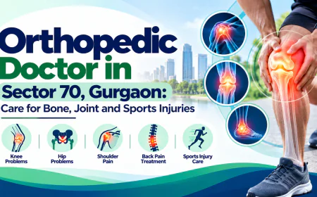Orthopedic Doctor in Sector 70, Gurgaon: Care for Bone, Joint and Sports Injuries