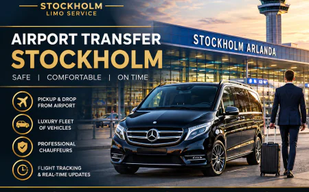 Stockholm Airport Transfers | Reliable Chauffeur Service SLS