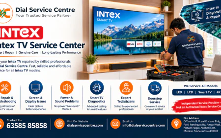 What Screen Repairs Does an Intex TV Service Center Handle?