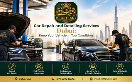 Car Repair and Detailing Services Dubai: Keep Your Vehicle in Top Condition