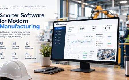Custom Manufacturing Software Development Services