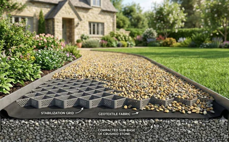 How to Prevent Landscape Gravel From Moving