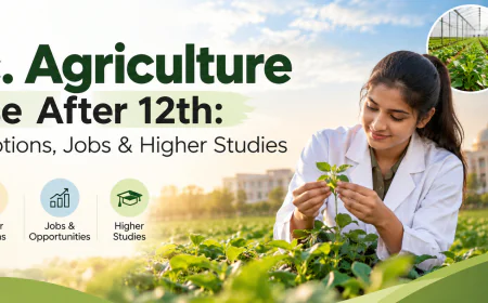 B.Sc. Agriculture course After 12th: Career Options, Jobs & Higher Studies